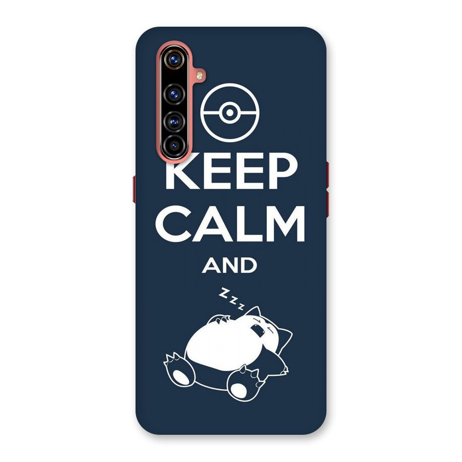 Keep Calm and Sleep Back Case for Realme X50 Pro