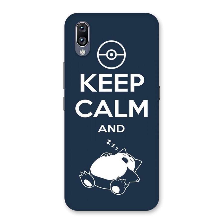 Keep Calm and Sleep Back Case for Vivo NEX