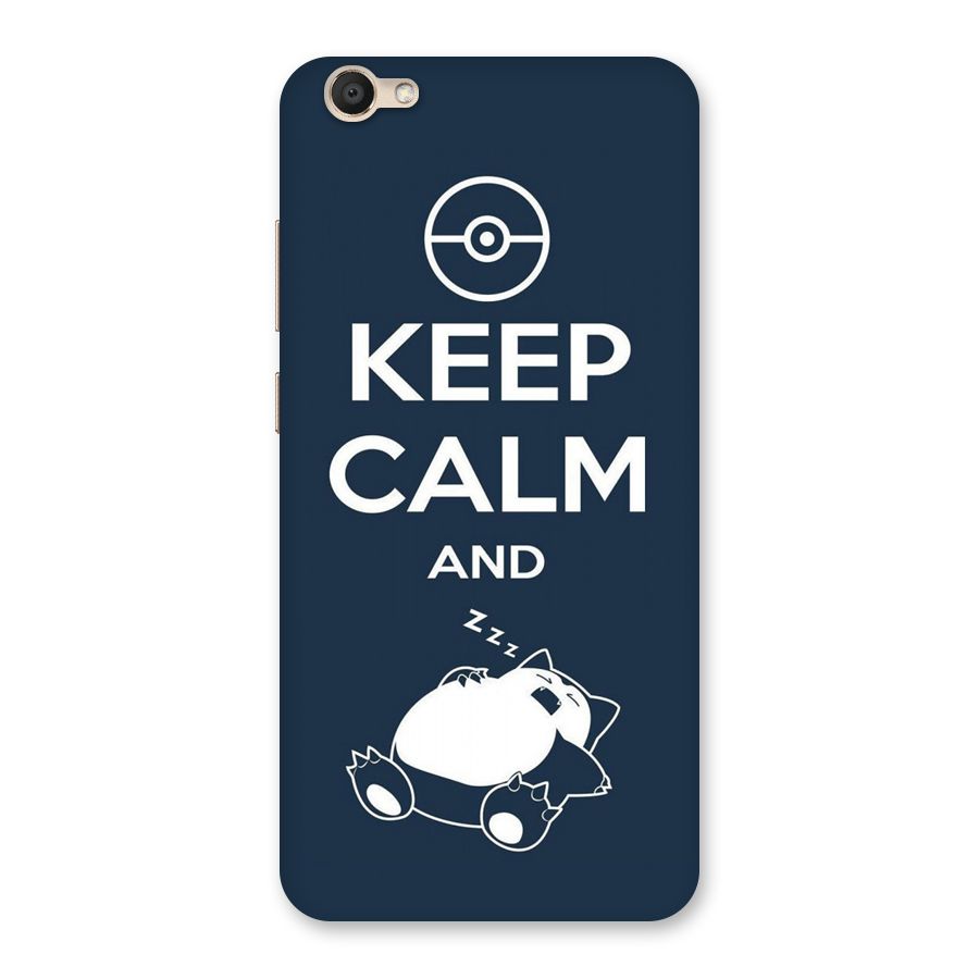 Keep Calm and Sleep Back Case for Vivo V5