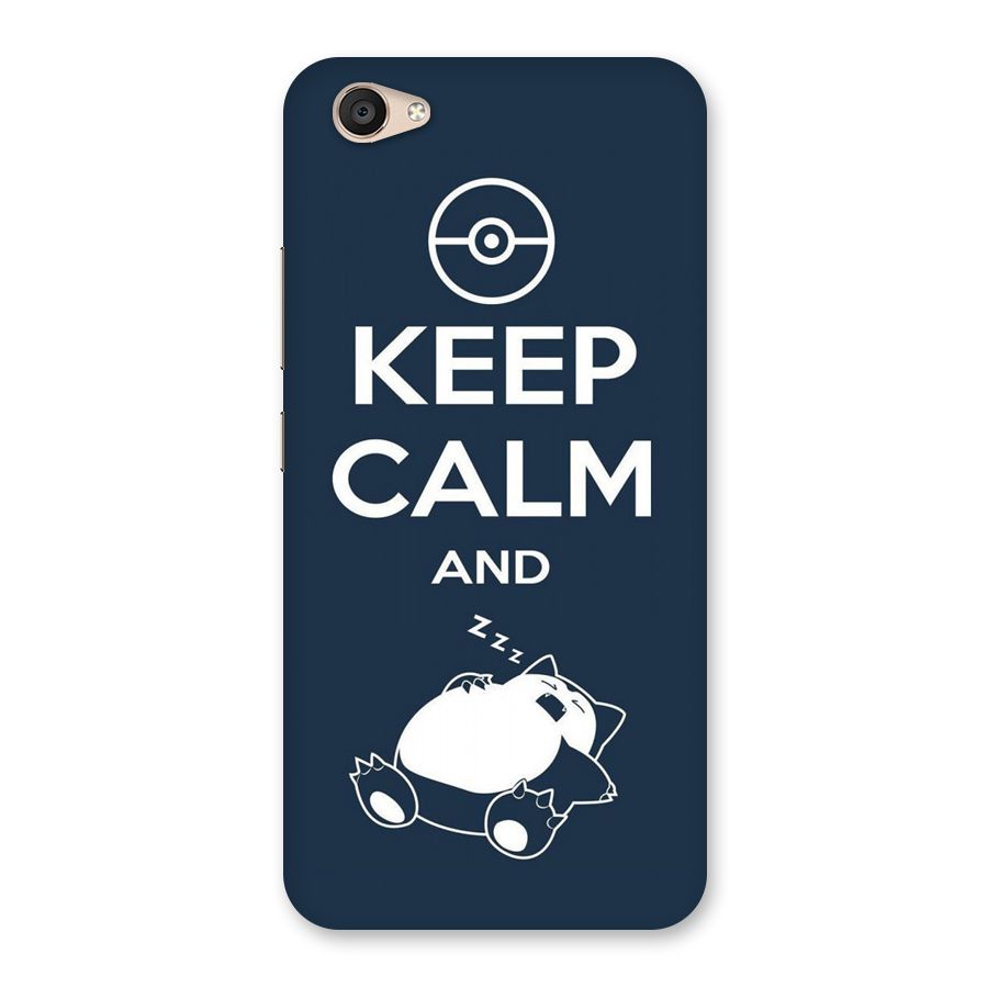Keep Calm and Sleep Back Case for Vivo V5 Plus