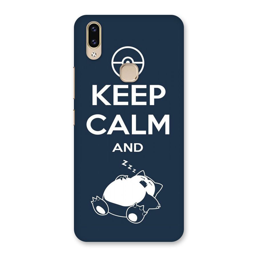 Keep Calm and Sleep Back Case for Vivo V9 Youth