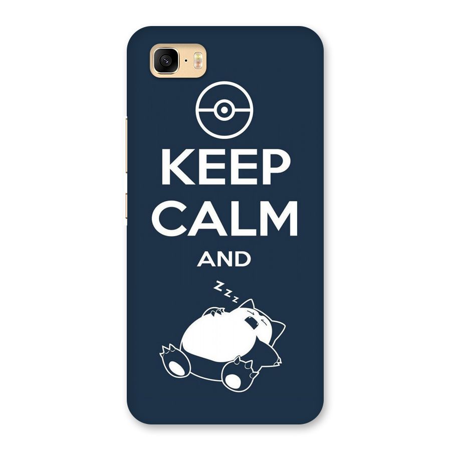 Keep Calm and Sleep Back Case for Zenfone 3s Max