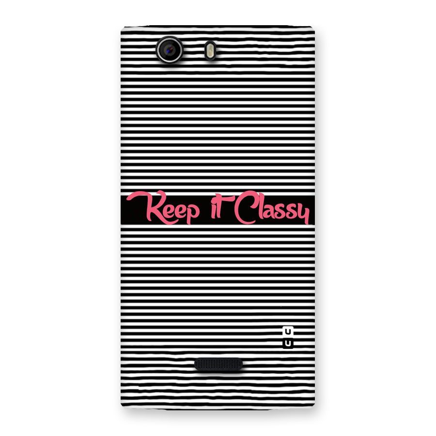 Keep It Classy Back Case for Canvas Nitro 2 E311