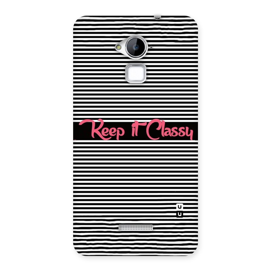Keep It Classy Back Case for Coolpad Note 3