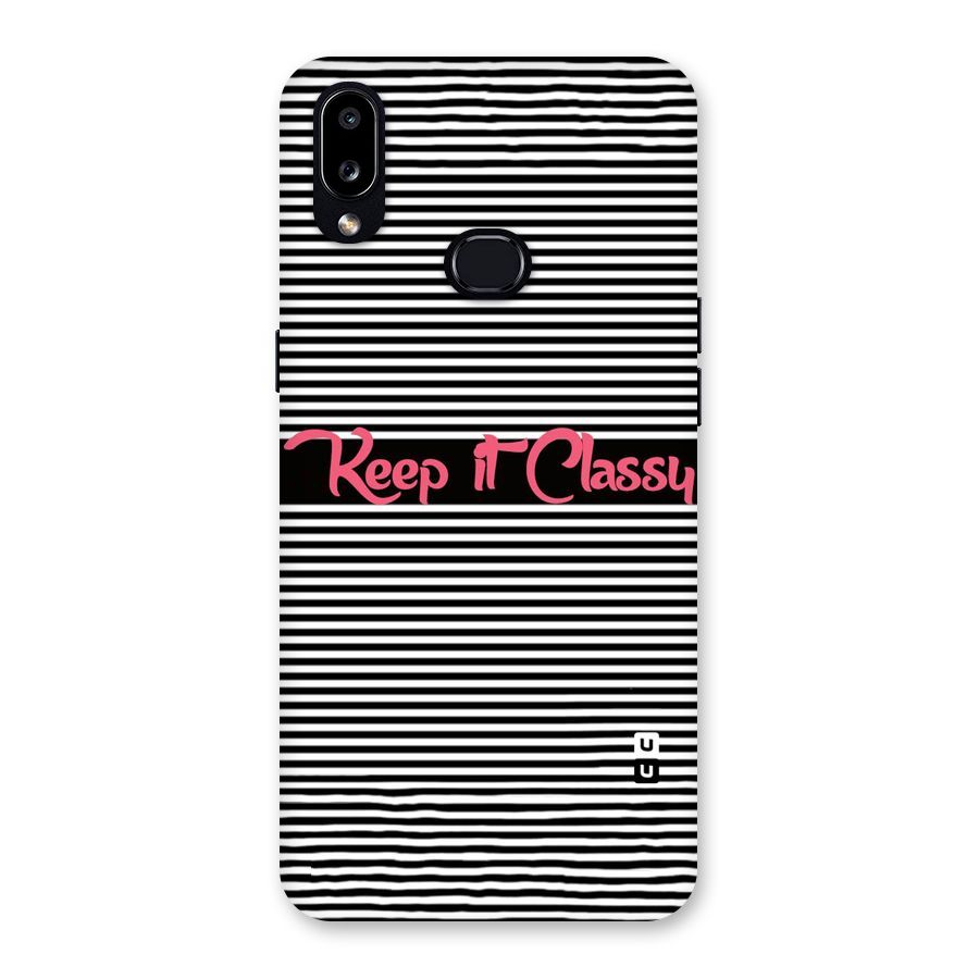 Keep It Classy Back Case for Galaxy A10s
