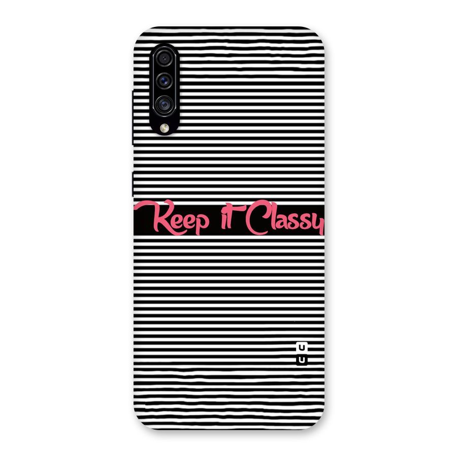 Keep It Classy Back Case for Galaxy A30s