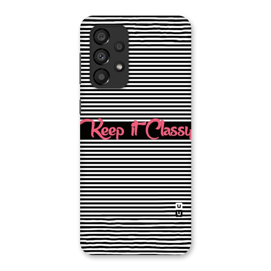 Keep It Classy Back Case for Galaxy A33 5G
