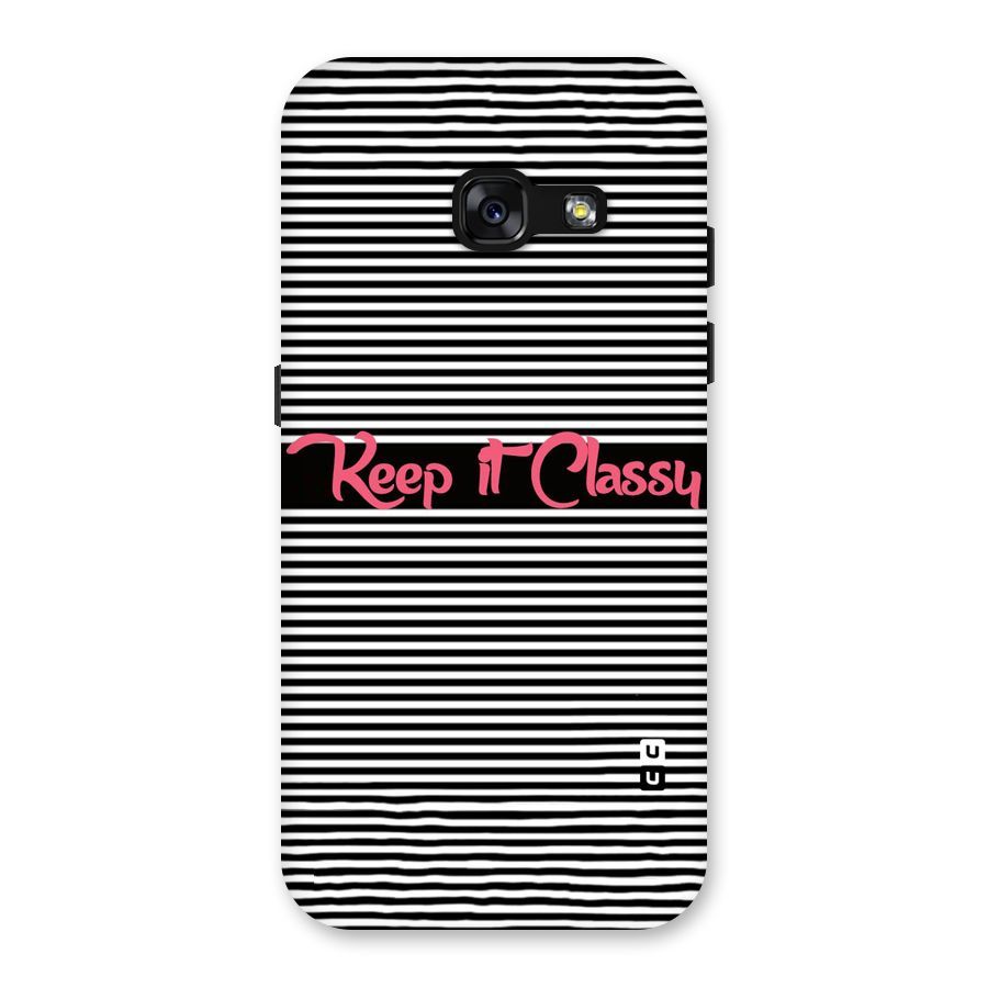 Keep It Classy Back Case for Galaxy A3 (2017)