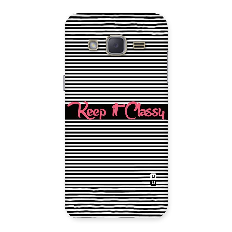 Keep It Classy Back Case for Galaxy J2