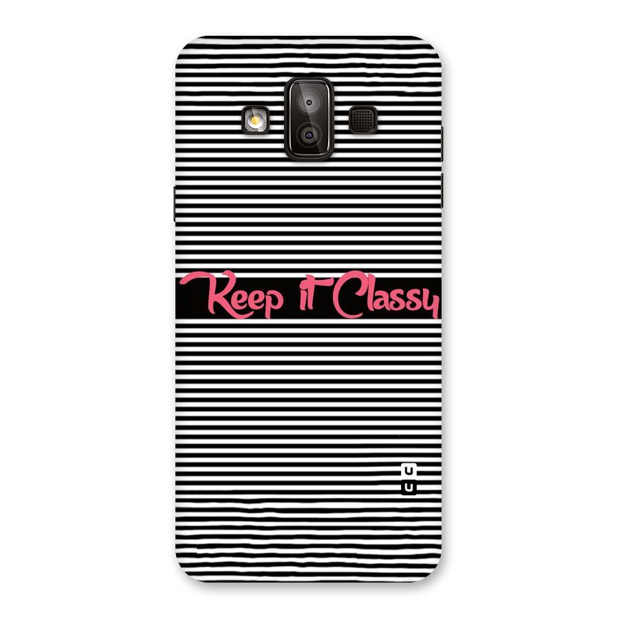 Keep It Classy Back Case for Galaxy J7 Duo