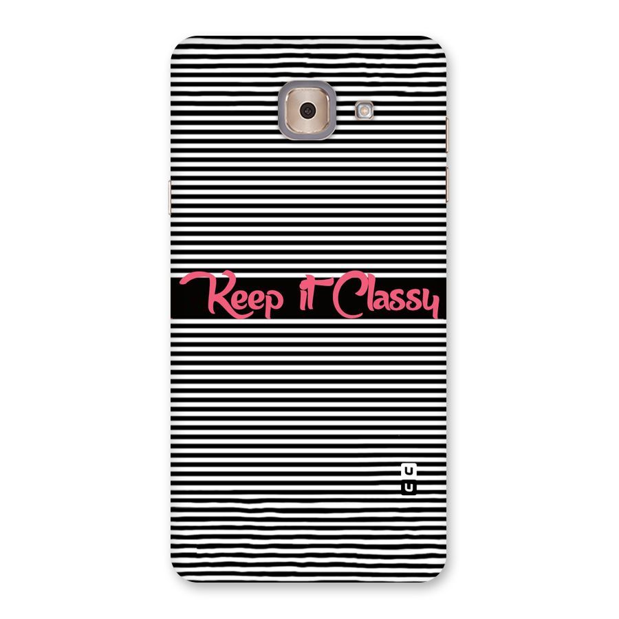 Keep It Classy Back Case for Galaxy J7 Max