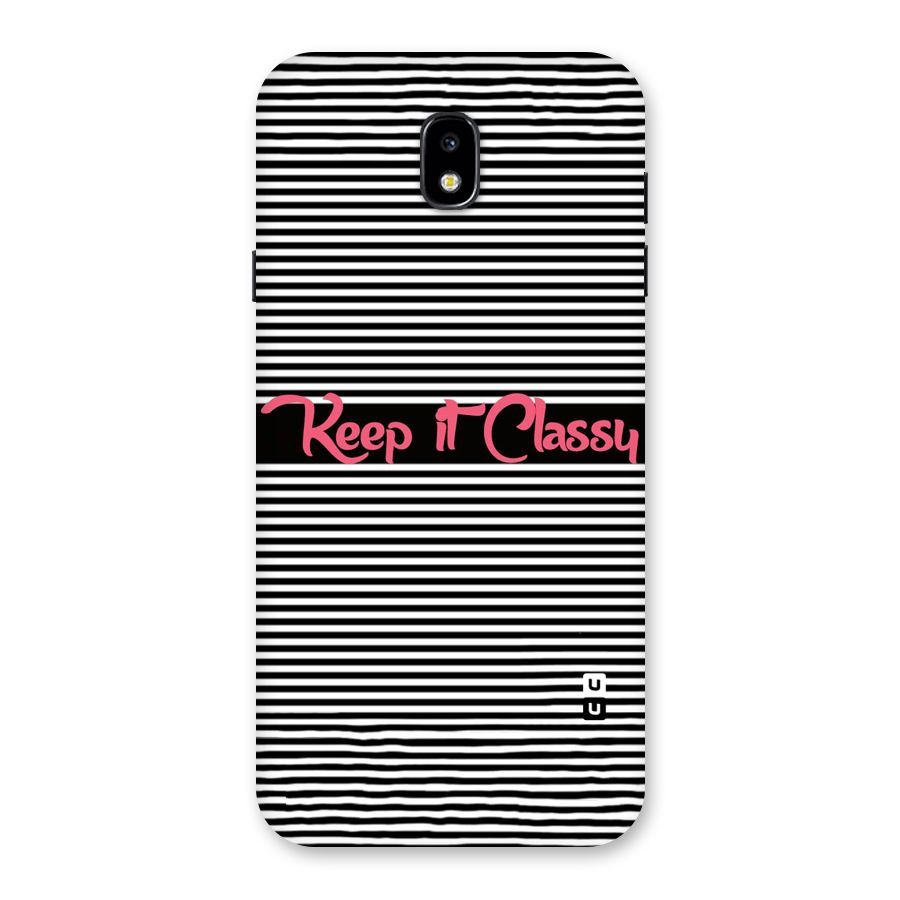 Keep It Classy Back Case for Galaxy J7 Pro