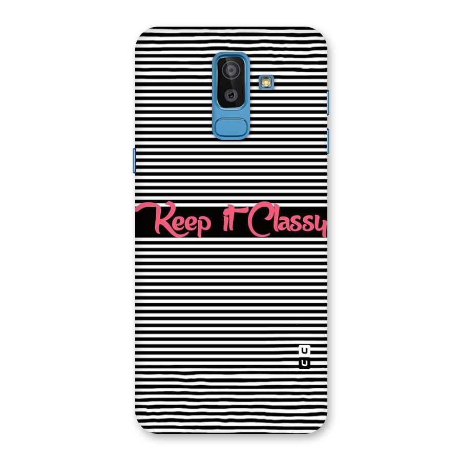 Keep It Classy Back Case for Galaxy J8