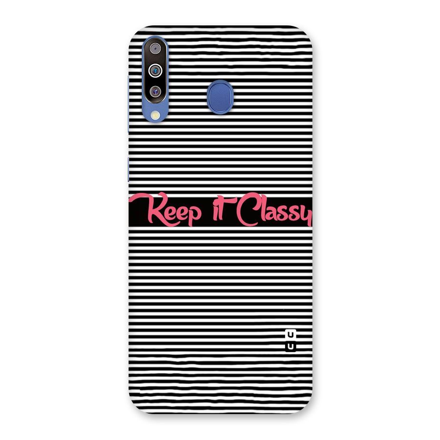 Keep It Classy Back Case for Galaxy M30
