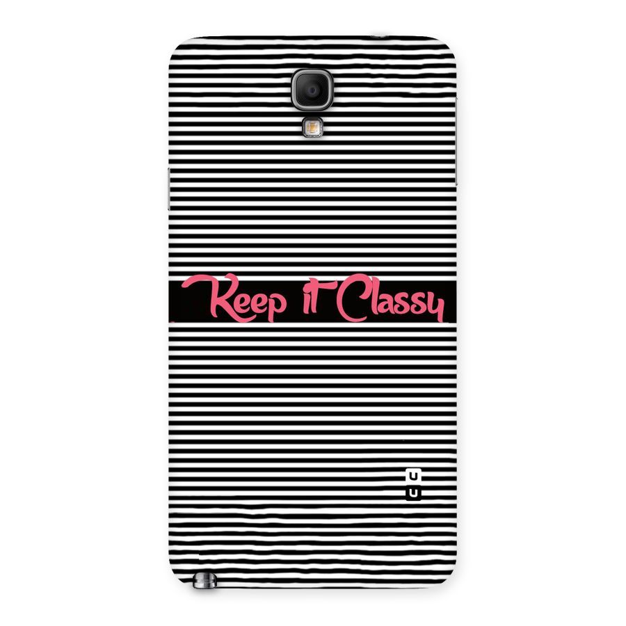 Keep It Classy Back Case for Galaxy Note 3 Neo