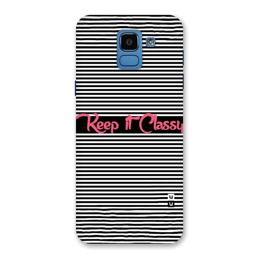 Keep It Classy Back Case for Galaxy On6
