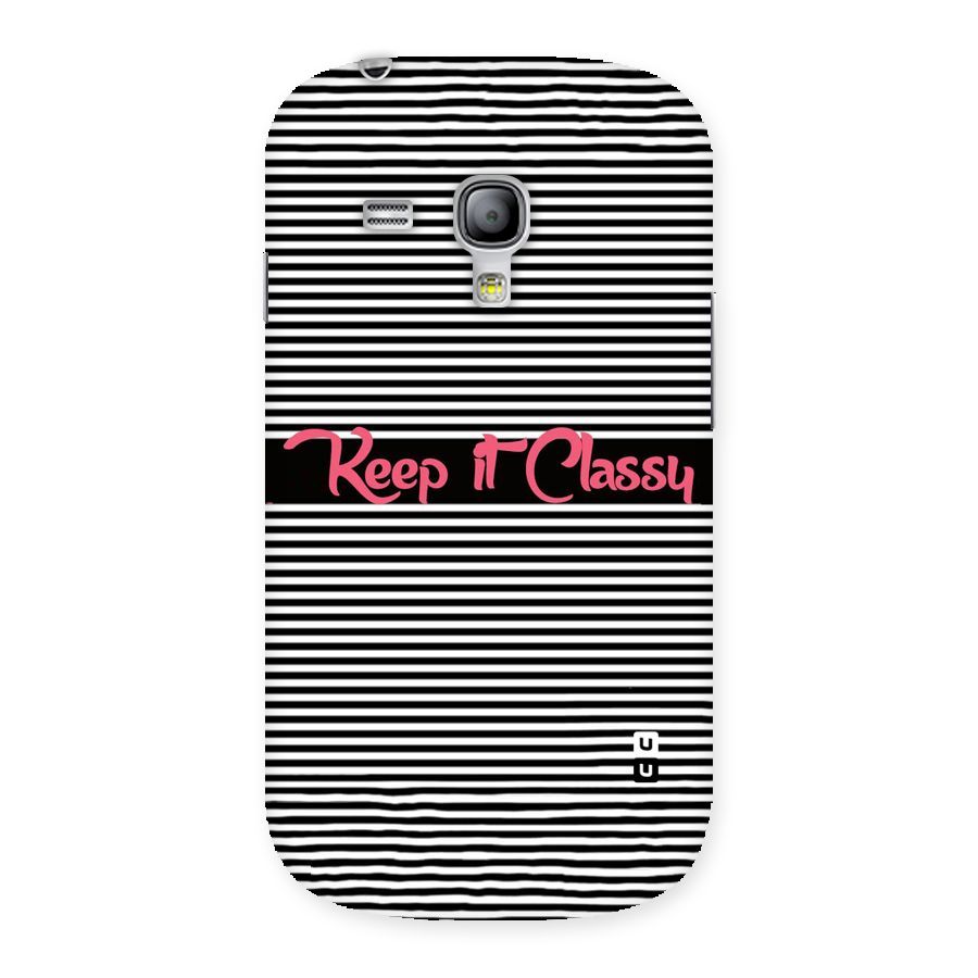 Keep It Classy Back Case for Galaxy S3 Mini