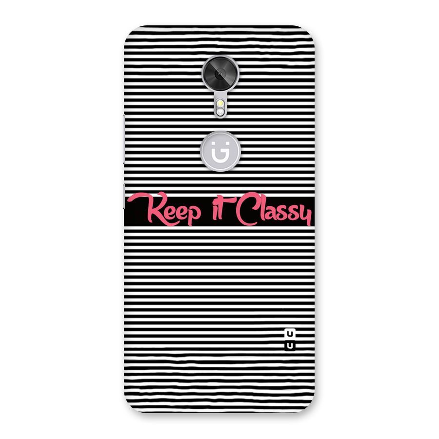 Keep It Classy Back Case for Gionee A1