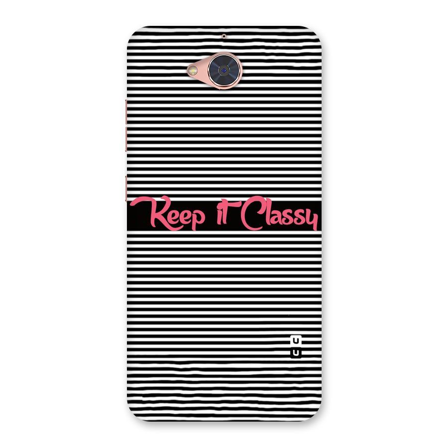 Keep It Classy Back Case for Gionee S6 Pro