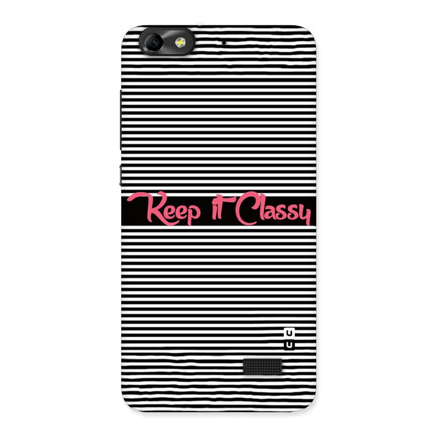 Keep It Classy Back Case for Honor 4C