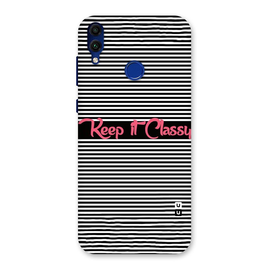 Keep It Classy Back Case for Honor 8C