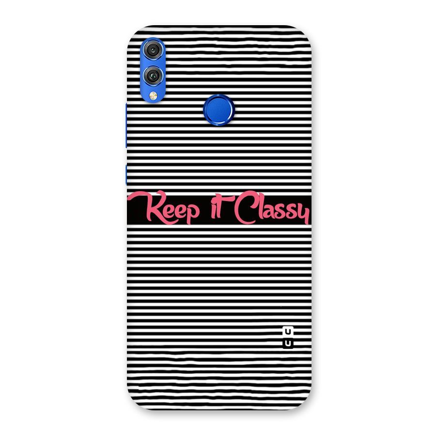 Keep It Classy Back Case for Honor 8X