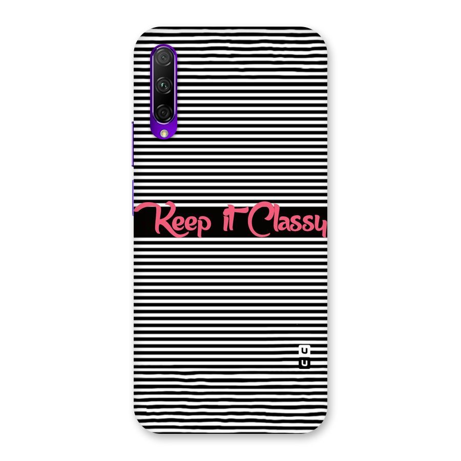 Keep It Classy Back Case for Honor 9X Pro