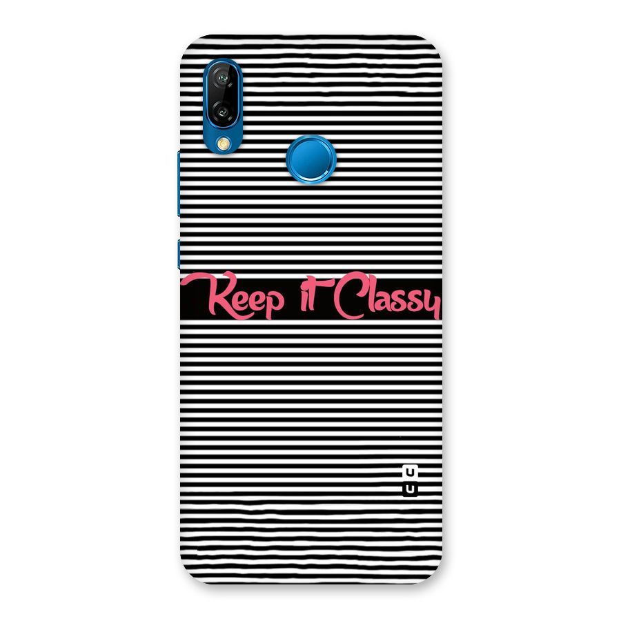 Keep It Classy Back Case for Huawei P20 Lite
