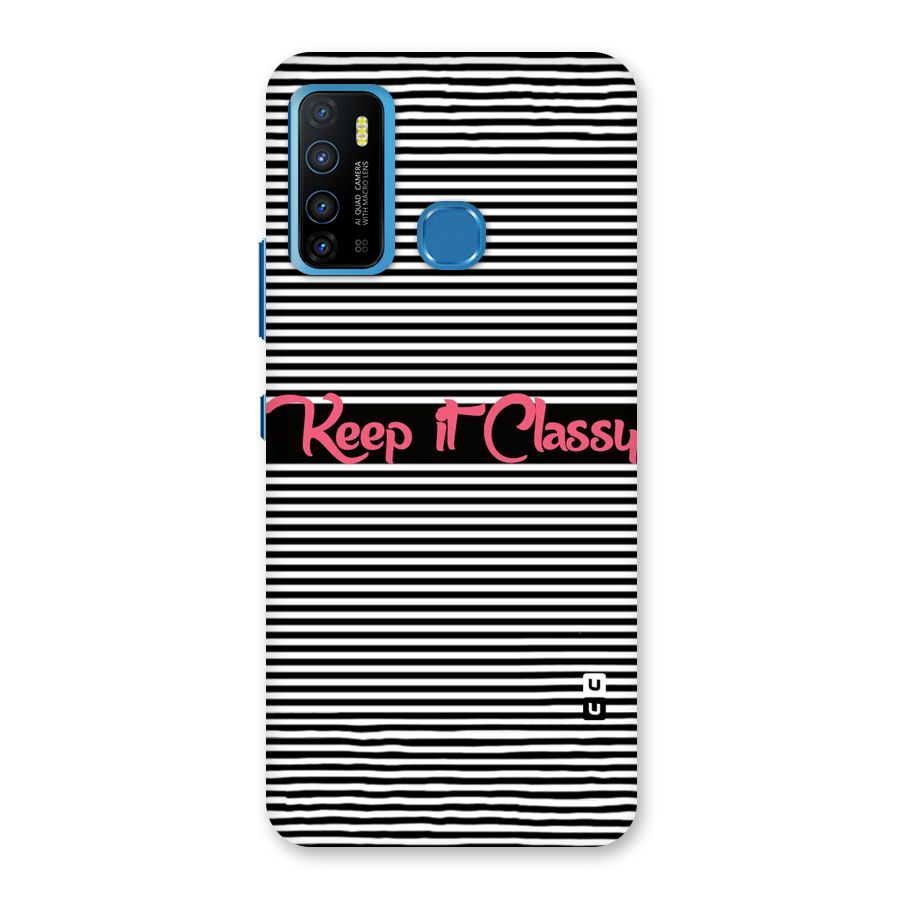 Keep It Classy Back Case for Infinix Hot 9