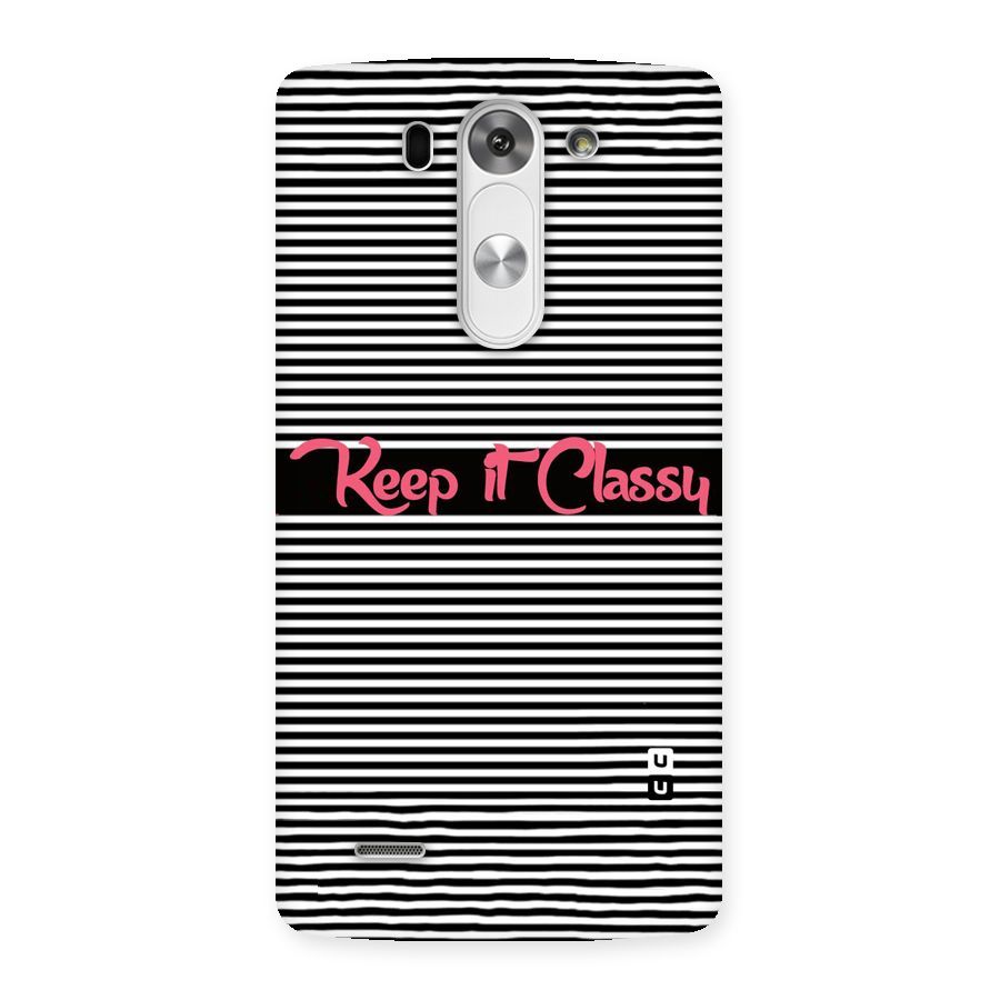 Keep It Classy Back Case for LG G3 Mini