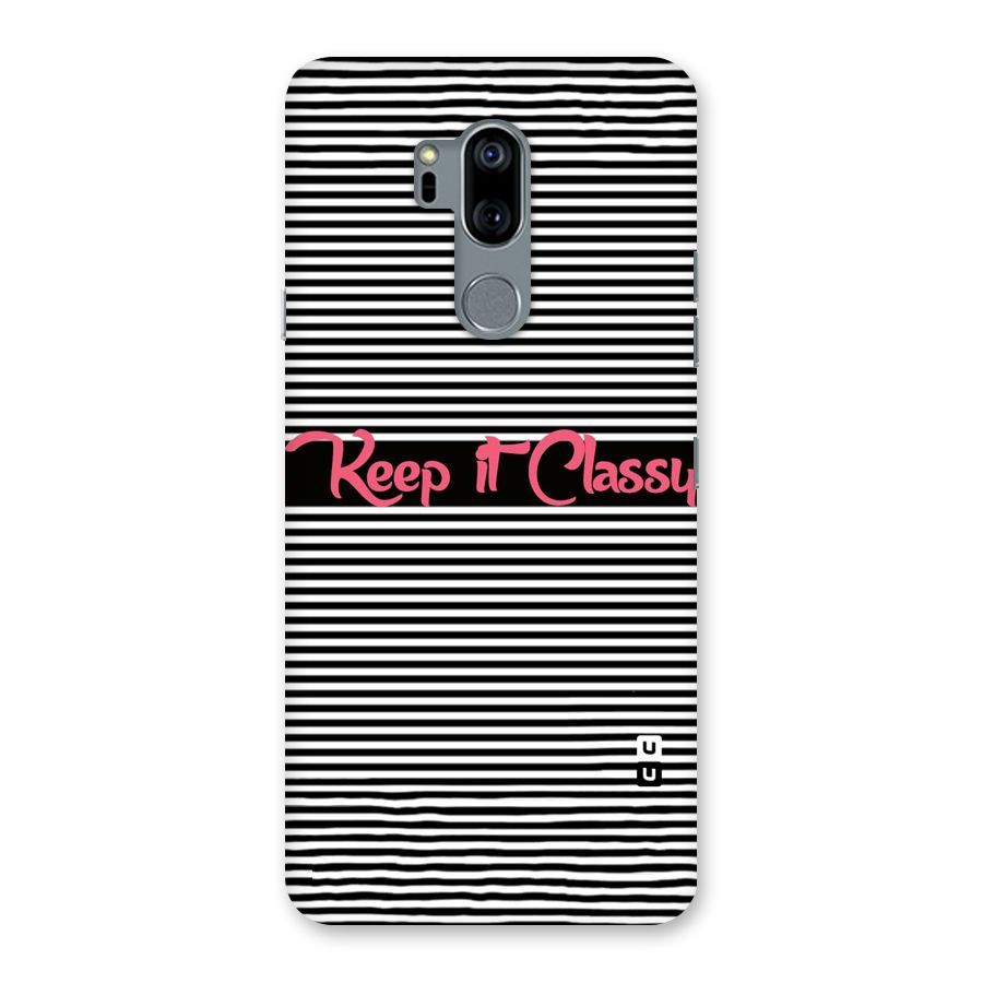 Keep It Classy Back Case for LG G7