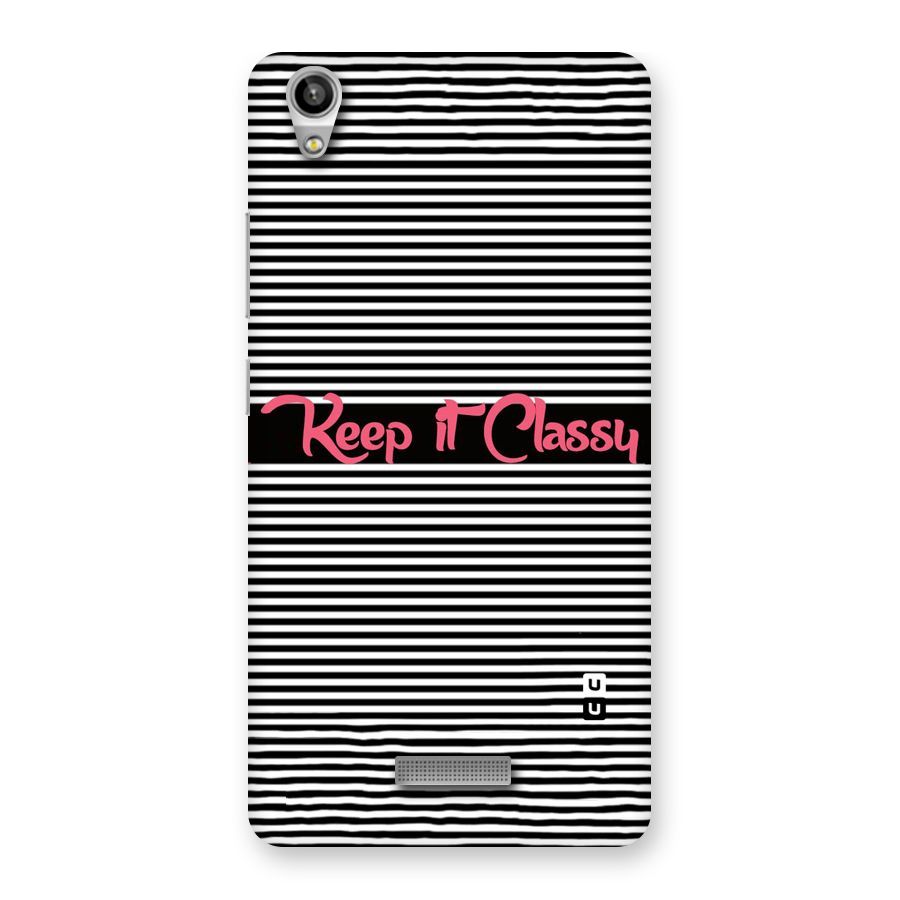 Keep It Classy Back Case for Lava-Pixel-V1