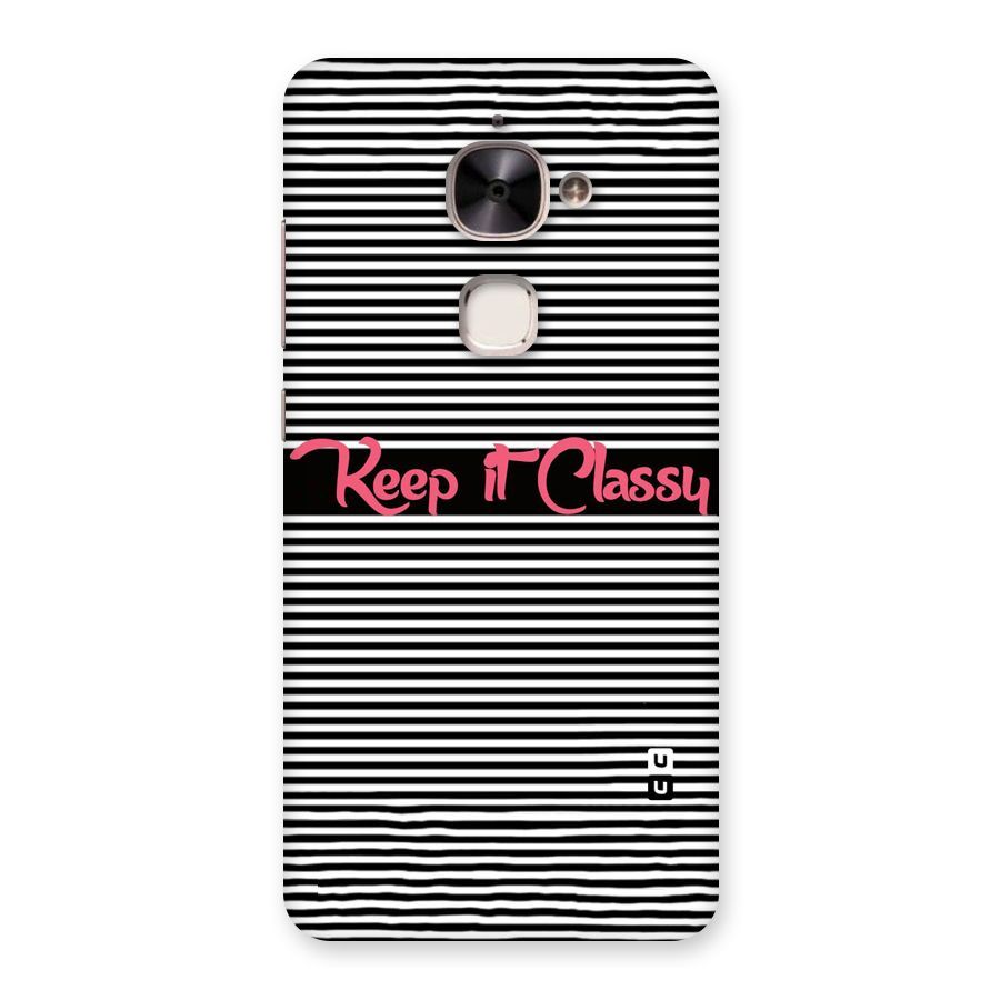 Keep It Classy Back Case for Le 2