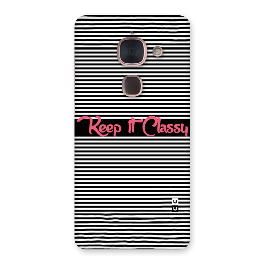 Keep It Classy Back Case for Le Max 2