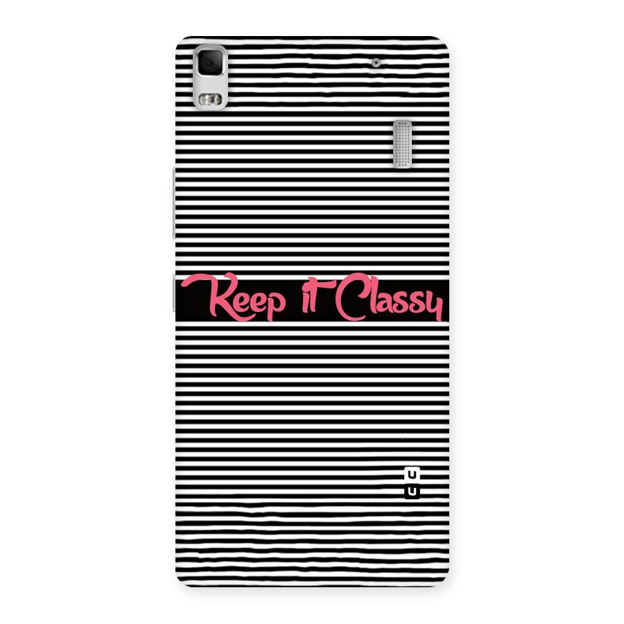 Keep It Classy Back Case for Lenovo A7000