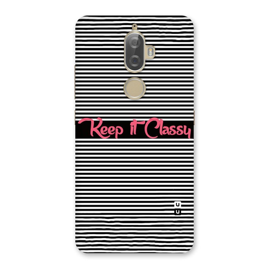 Keep It Classy Back Case for Lenovo K8 Plus