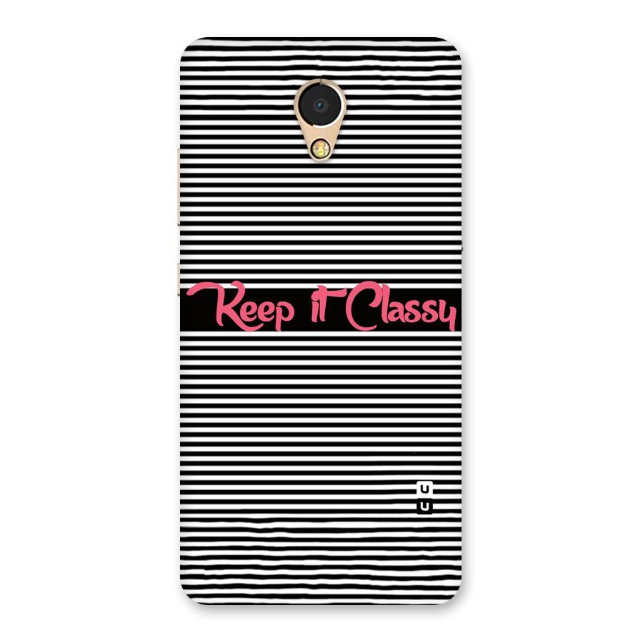Keep It Classy Back Case for Lenovo P2