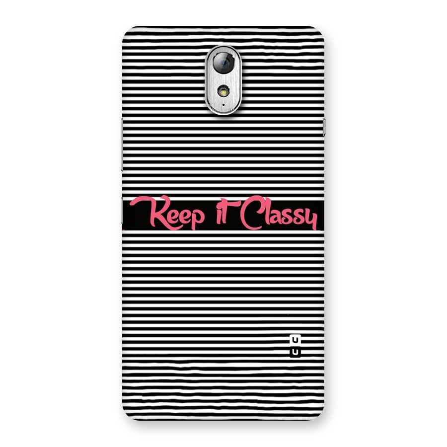 Keep It Classy Back Case for Lenovo Vibe P1M