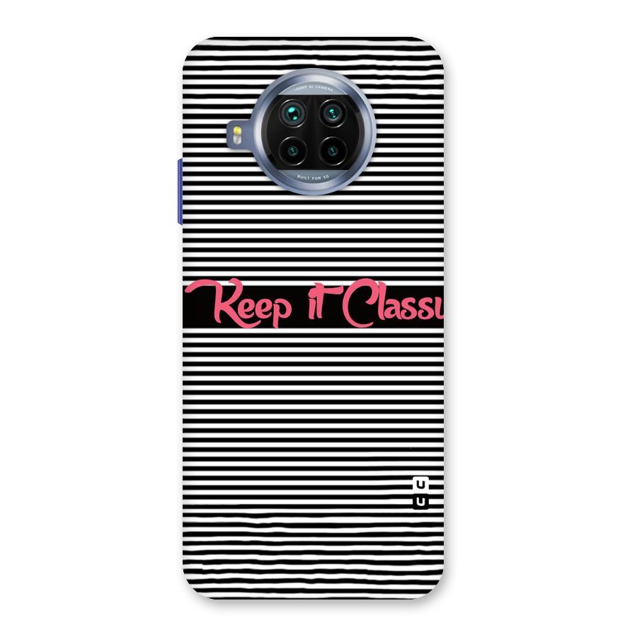 Keep It Classy Back Case for Mi 10i