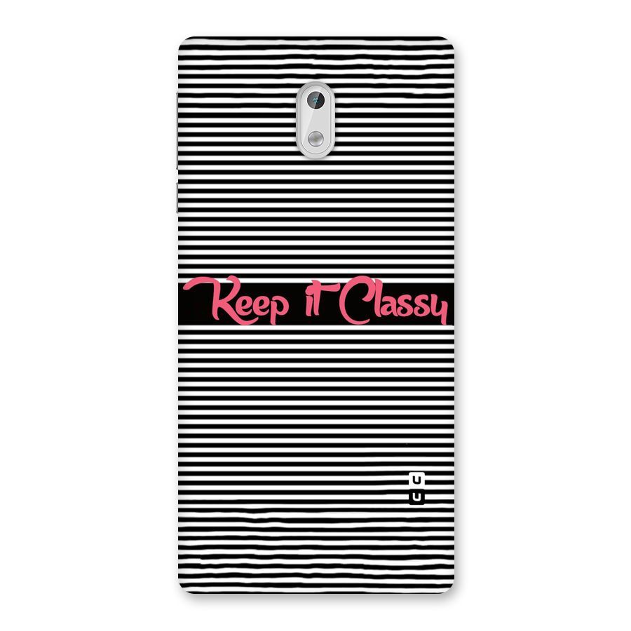 Keep It Classy Back Case for Nokia 3
