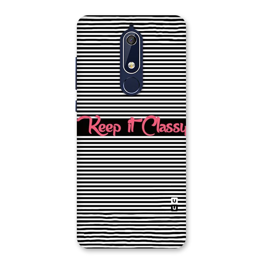 Keep It Classy Back Case for Nokia 5.1