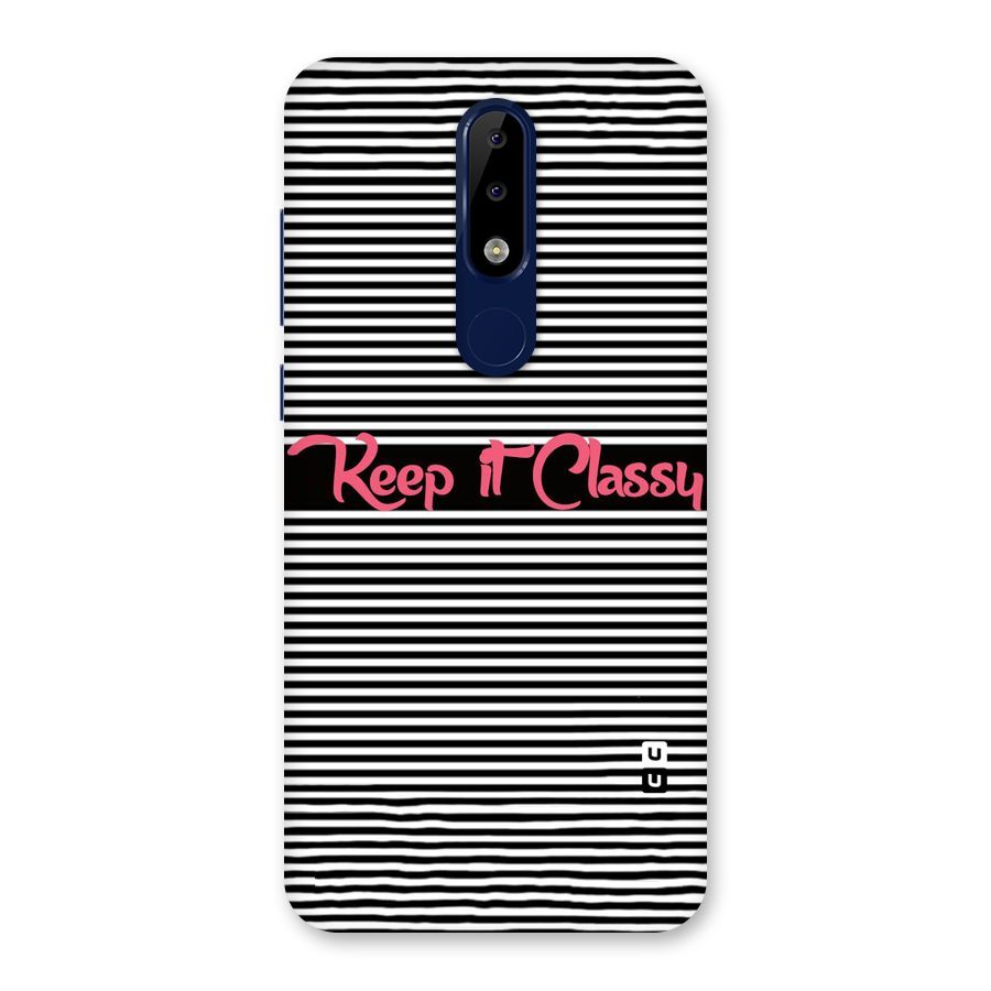 Keep It Classy Back Case for Nokia 5.1 Plus