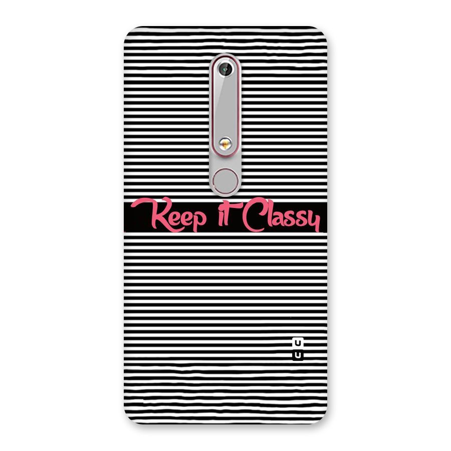 Keep It Classy Back Case for Nokia 6.1