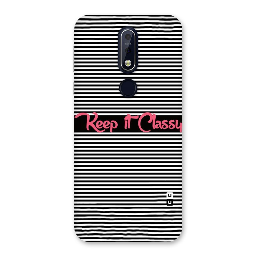 Keep It Classy Back Case for Nokia 7.1