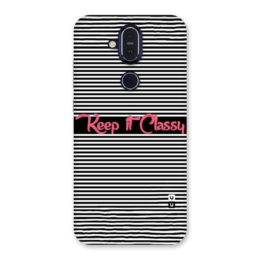 Keep It Classy Back Case for Nokia 8.1