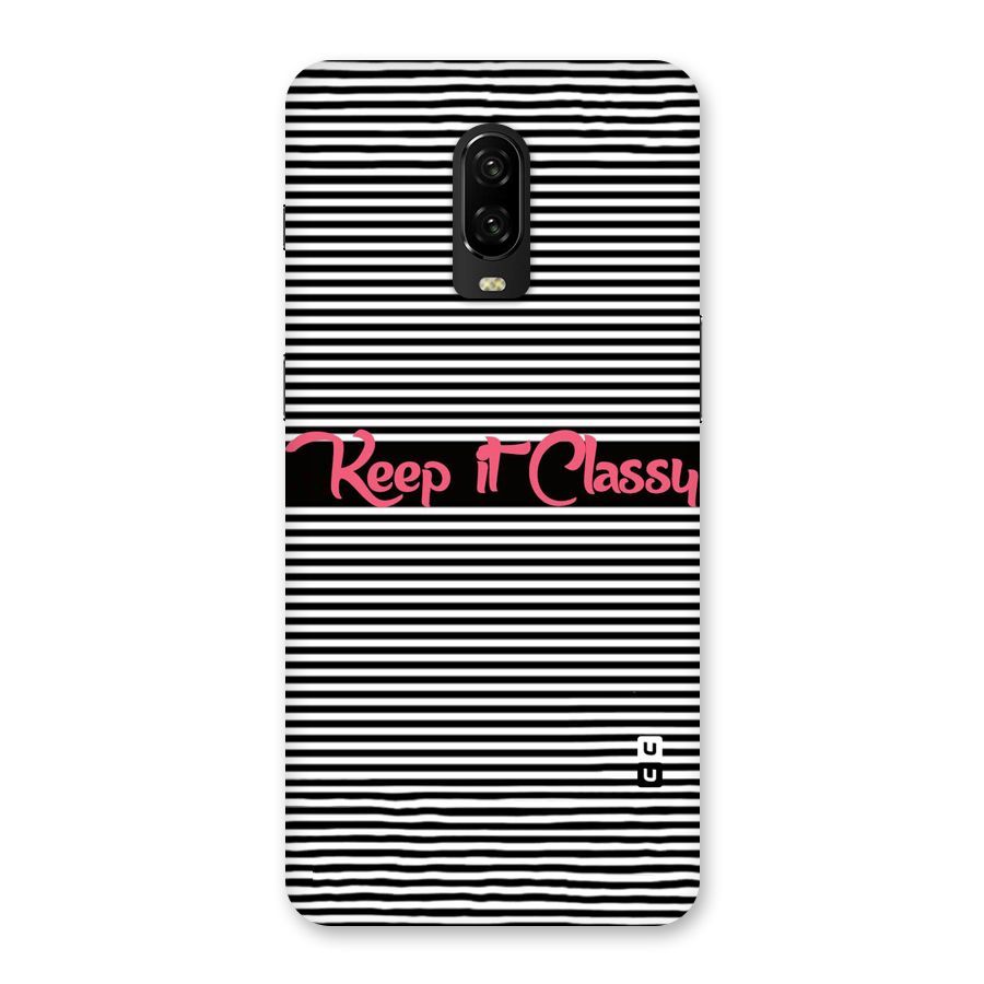 Keep It Classy Back Case for OnePlus 6T