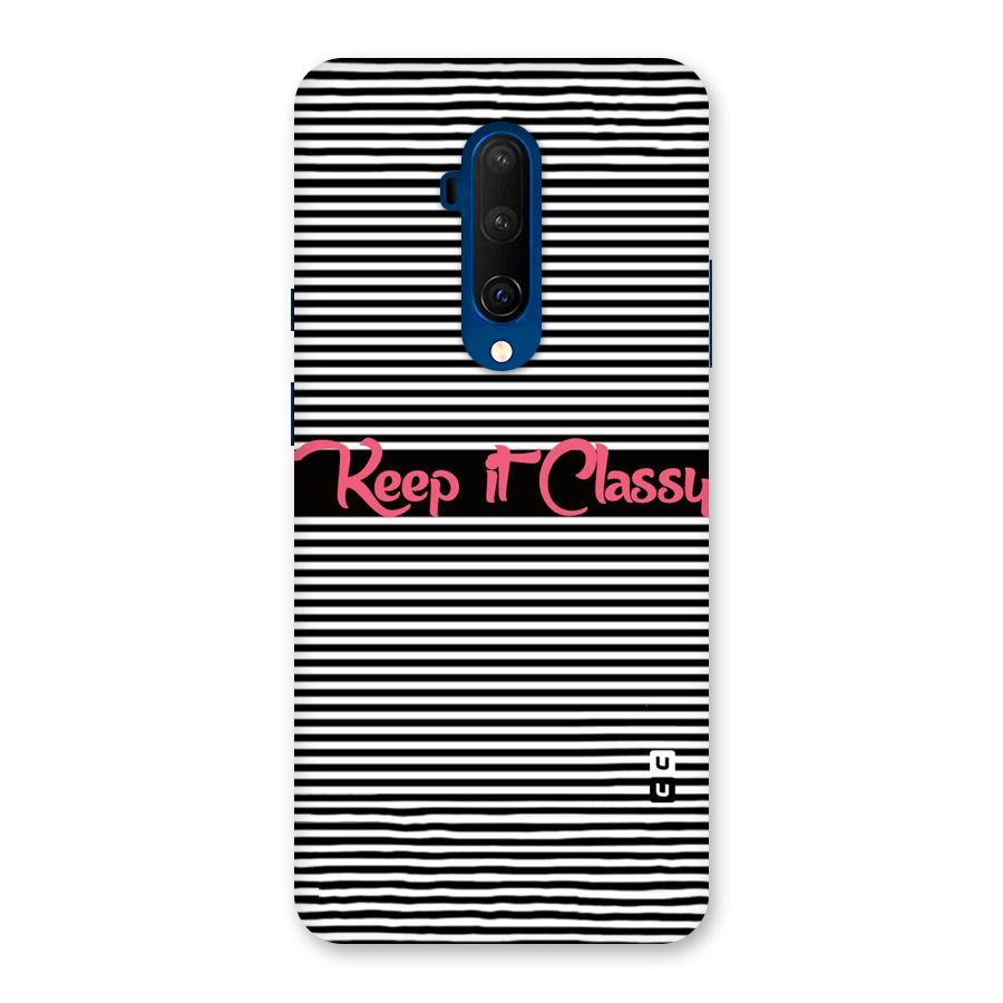Keep It Classy Back Case for OnePlus 7T Pro