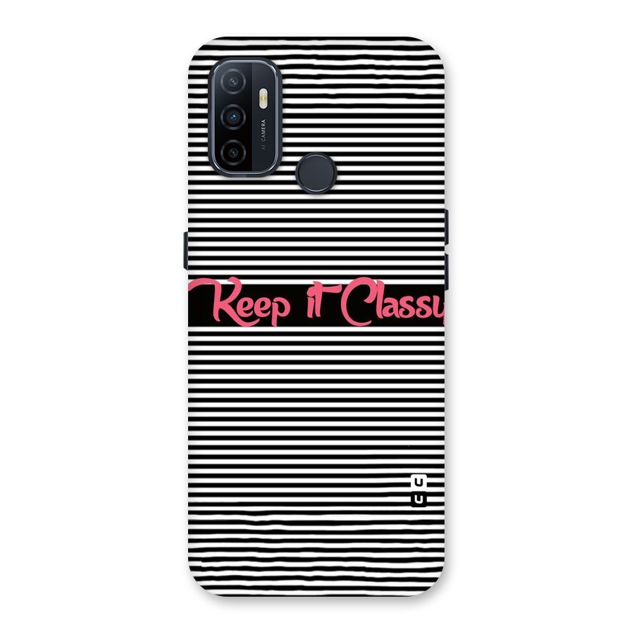 Keep It Classy Back Case for Oppo A32