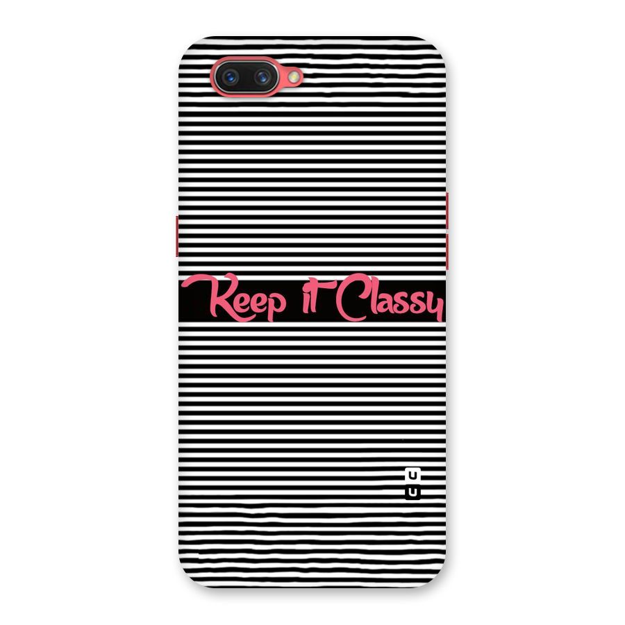 Keep It Classy Back Case for Oppo A3s