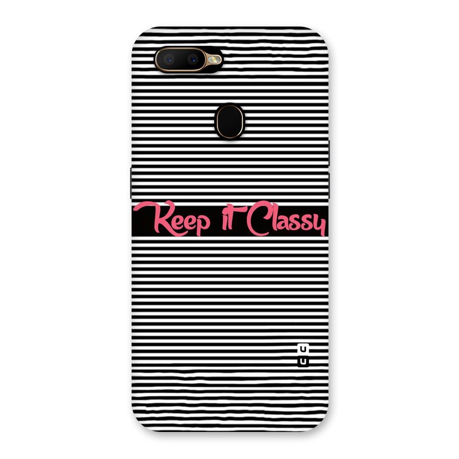 Keep It Classy Back Case for Oppo A5s